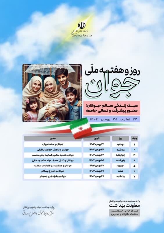 پوستر هفته جوان1403